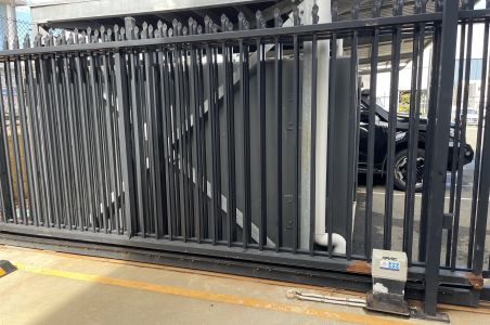 Henderson Warehouse Telescopic Gate Case Study - A Swift Resolution for IKAD Engineering