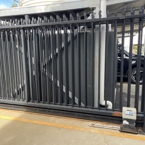 Henderson Warehouse Telescopic Gate Case Study - A Swift Resolution for IKAD Engineering